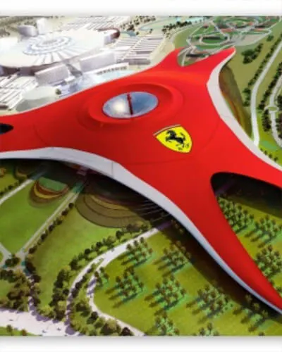Ferrari World Theme Park in Dubai