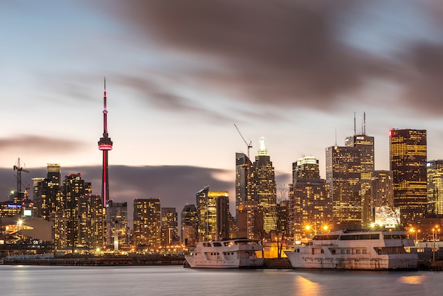Toronto Skyline in Toronto, Canada