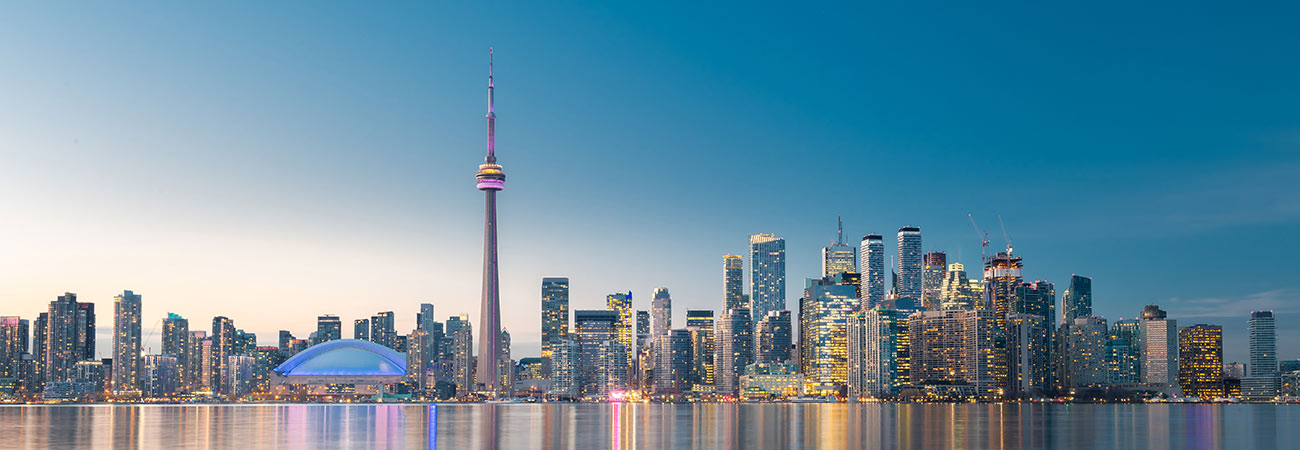 Toronto Skyline in Toronto, Canada