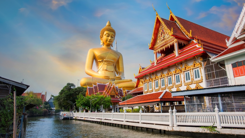 The Temple of the Emerald Buddha in Bangkok, Thailand