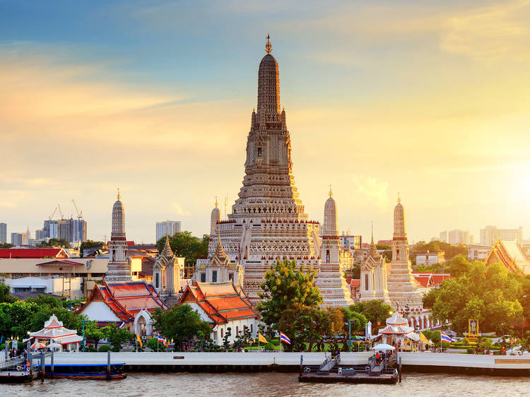 The Temple of the Emerald Buddha in Bangkok, Thailand